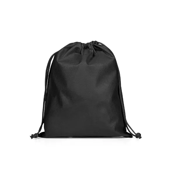 Sacola mochila tamanho media em non-woven (60 g/m²) termo-selado Sacola mochila tamanho media em non-woven (60 g/m²) termo-selado